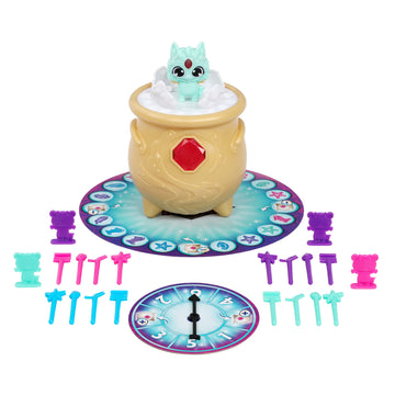 Moose Toys Magic Mixies Potion Game, Place The Magic Ingredients Into The Cauldron and Make The Mixie Pop Up to Win
