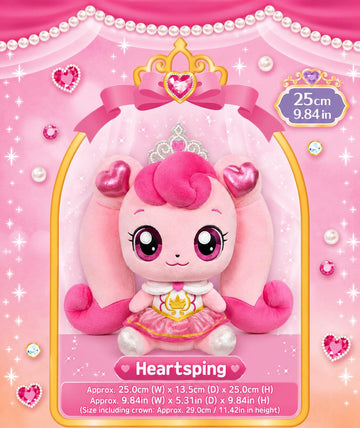 RaoNEE Princess Catch Teenieping Heartsping Season 6 Plush Doll 11" ??? Pink 2025 new Korean Animation
