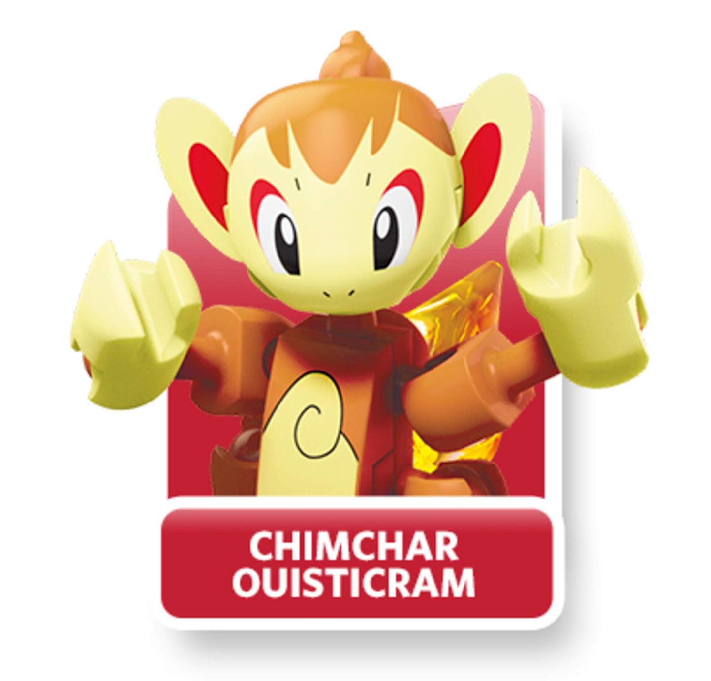 Mega Construx Pokémon Chimchar Vs. Pikachu