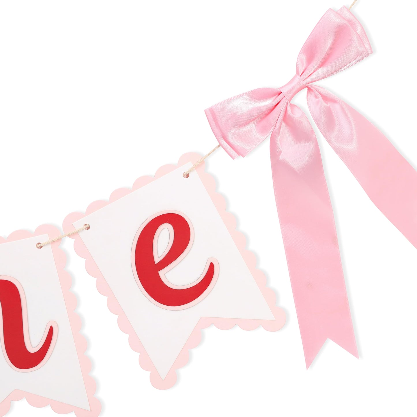 Strawberry One High Chair Banner,Strawberry First/1st Party Birthday Decor