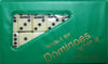 Dominoes Double Six Game Mini Travel Set of 28 Travel Game Tile Size is 1 5/8 inch x 3/4 inch x 1/4 inch for Travel, Case Color May Vary.