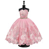 Fashion Tutu Ballet Dress for 11.5" Doll Clothes Outfits 1/6 Dolls Accessories Rhinestone 3-Layer Skirt Ball Party Gown (Pink)