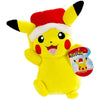Pokemon Pikachu Holiday Seasonal Plush, 8-Inch Pokemon Plush Toy, Includes Santa Hat Accessory - Super Soft Plush, Authentic Details - Perfect