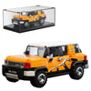 Mould King Speed Champion SUV Building Toys with Display Case, 27059 Model Car Kits, Race Car Building Kit for Adults Kids 8+ (414PCS)