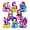 For Demon Movie Hunters Honeycomb 8Pcs Table Centerpiece,Demon Movie Hunters Birthday Party Supplies Table Decorations for Kids Party Decorations