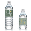 Green It's a Boy Baby Shower Water Bottle Labels, 20 Count
