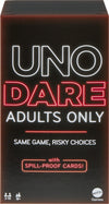 Mattel Games UNO Dare Adults Only Card Game for Game Night, Travel, Camping & Party