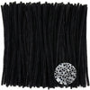 Black Pipe Cleaners with Wiggle Eyes (300 Pack) Chenille Stems for DIY Art Craft Decorations Creative (0.24 x 12 Inch) 1