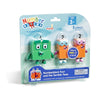 hand2mind Numberblock Four and the Terrible Twos, Cartoon Action Figure Set, Toy Figures, Play Figure Playsets, Small Figurines for Kids, Number Toys