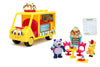 Jada Toys Donkey Hodie Frozen Yogurt Truck Playset - Includes 2 Figures Donkey Hodie & Purple Panda - Preschool Toy - Ages 3+
