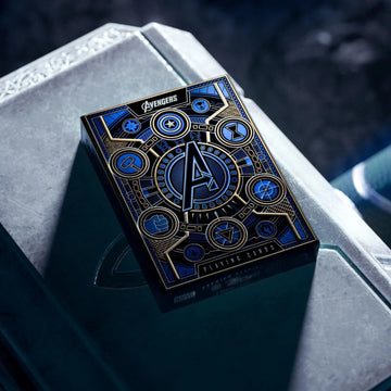 theory11 Avengers Blue Edition Premium Playing Cards - Marvel Studios' The Infinity Saga Deck