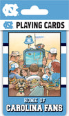 Masterpieces Officially Licensed NCAA UNC Tar Heels Playing Cards for Fans - 54 Card Deck for Adults