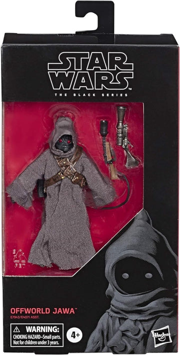 STAR WARS The Black Series Offworld Jawa Toy 6" Scale The Mandalorian Collectible Action Figure, Toys for Kids Ages 4 & Up