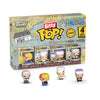 Funko Bitty Pop! One Piece - Sanji, Zeff, Kreig, and A Surprise Mystery Mini Figure - 0.9 Inch (2.2 Cm) Collectable - Stackable Display Shelf Included