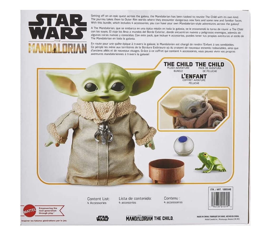 STAR WARS The Mandalorian Grogu Plush Adventure Bundle