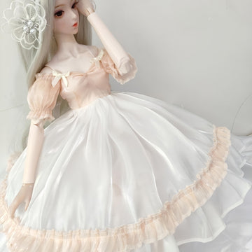 QGYDYH Bjd Doll Clothes,Ball Jointed Doll Clothes,Handmade?Fashionable Dress?for 1/3?1/4?1/6 bjd Doll (Yellow, 1/3)