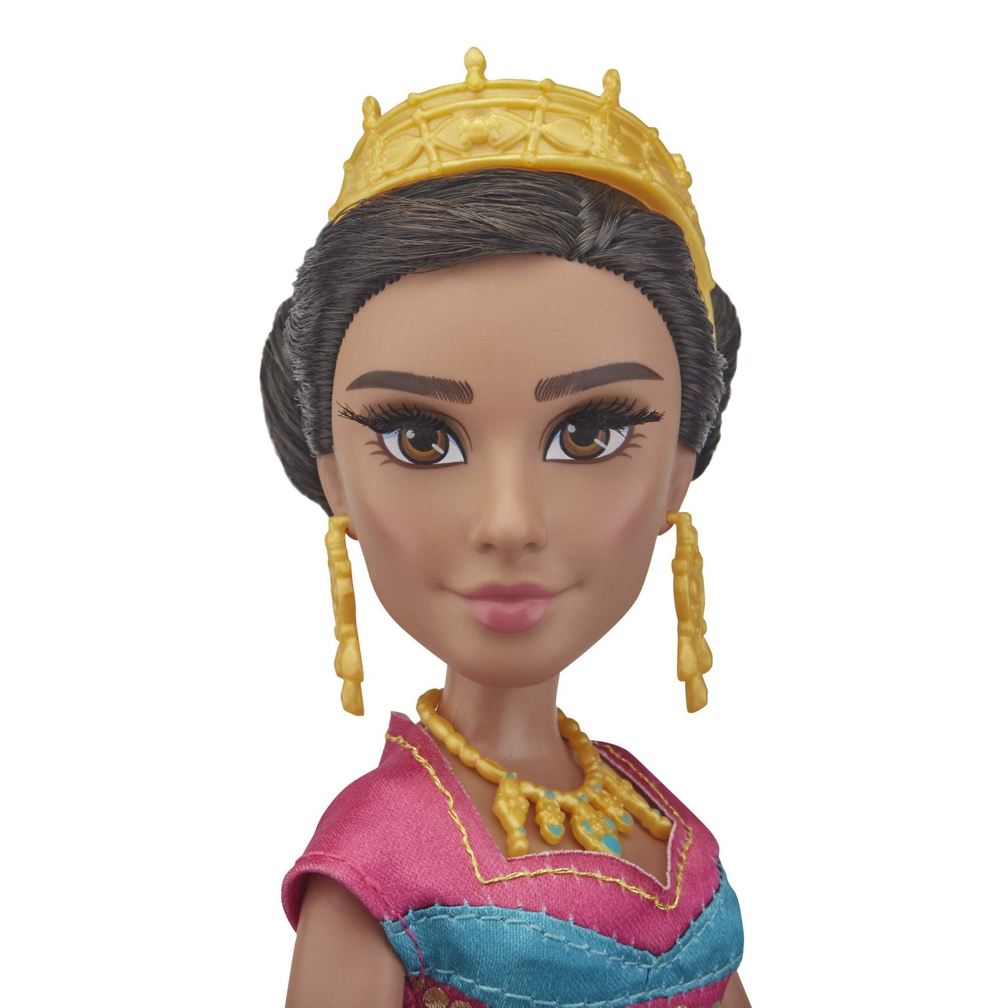 Disney Princess Aladdin Glamorous Jasmine Deluxe Fashion Doll with Gown, Shoes, & Accessories, Inspired by Disney's Live-Action Movie, Toy for Kids &