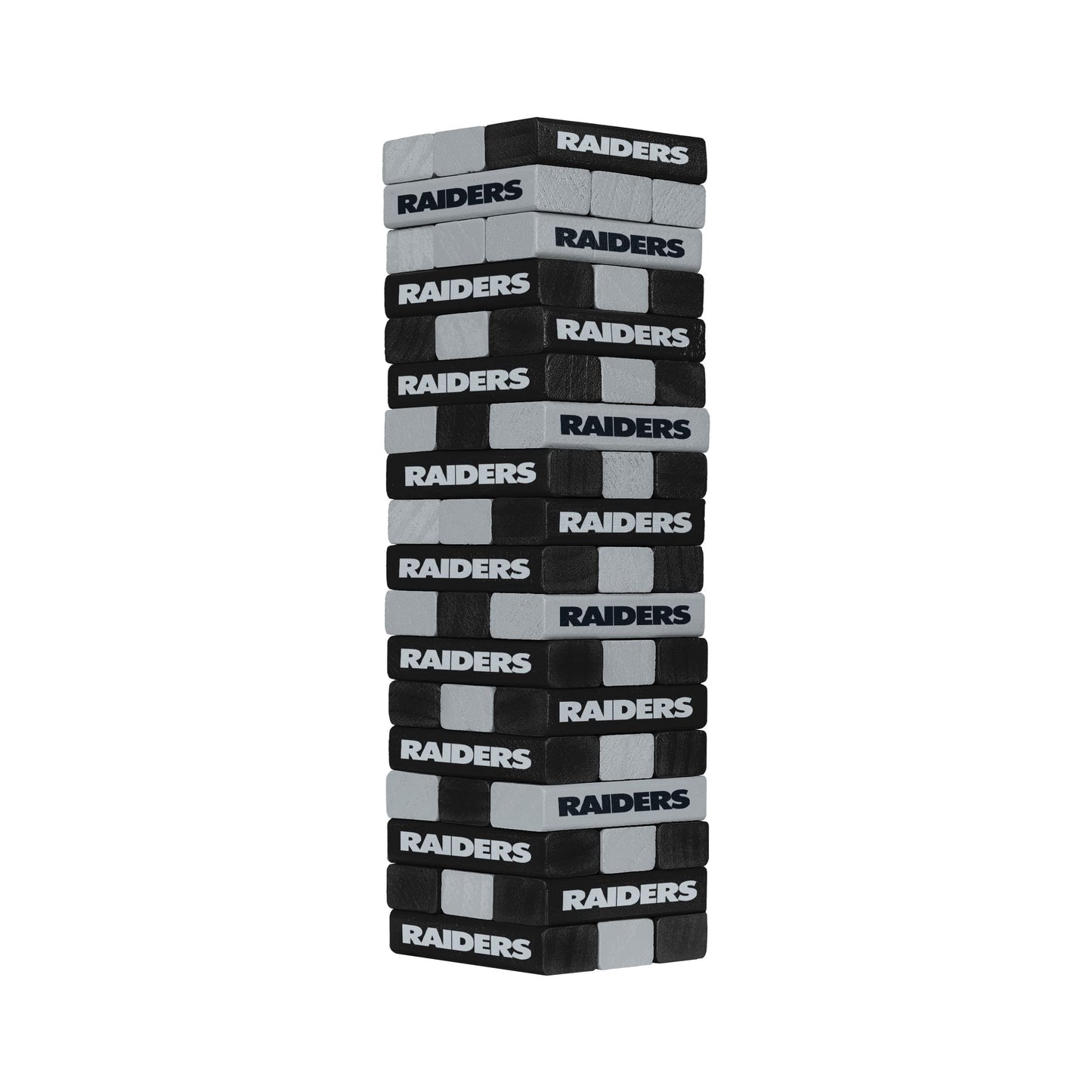 FOCO unisex adult NFL Team Logo Stackable Blocks Game, Team Color, 9-1757 US