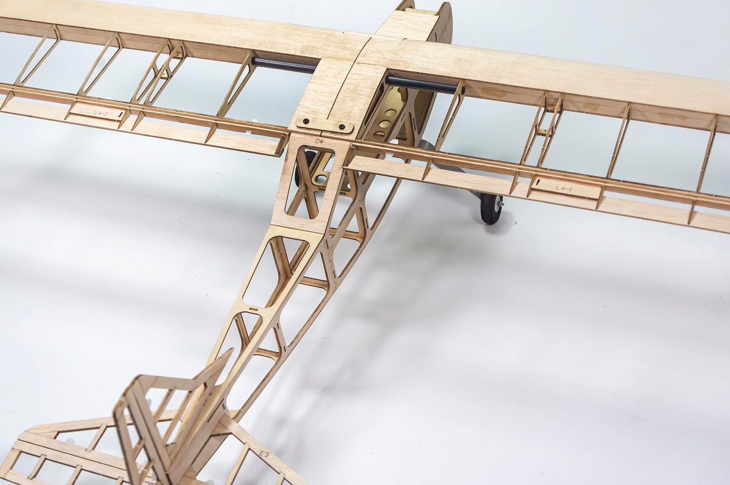 VilogaRC Balsa Wood Airplane Kits T05 Vogee-08 Training Plane, 32" Wingspan Laser Cut Unassembled Flying Model Aircraft to Build, DIY RC Airplane Kit