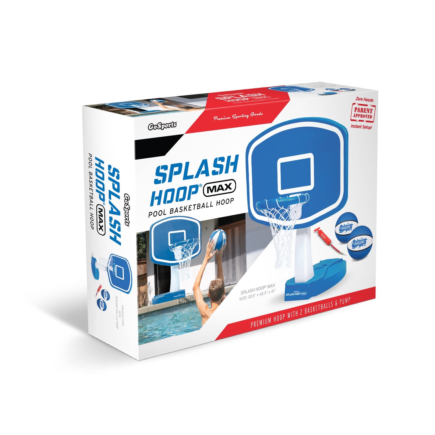 GoSports Splash Hoop Max