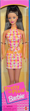 Mattel Barbie - Pretty in Plaid Barbie Brunette (1998)
