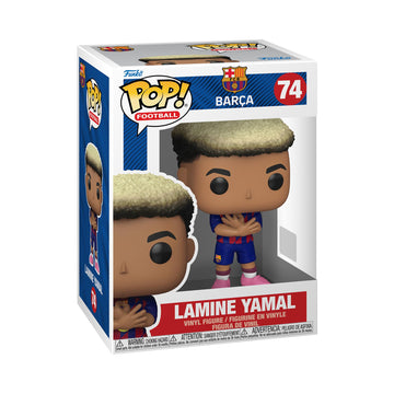Funko Pop! Football: Barcelona - Lamine Yamal - Barcelona FC 2025 - Collectable Vinyl Figure - Gift Idea - Official Merchandise - Toys for Kids &
