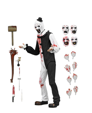NECA Terrifier 2 Ultimate Art the Clown (Blood Splattered) 7-Inch Scale Action Figure