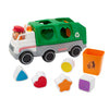 Kidoozie Shape Sorting Recycling Truck Ages 12 Months+, Motorized, Garbage Truck, Light & Sound