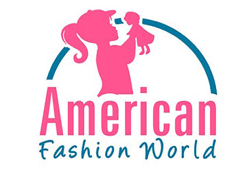American Fashion World 4-Piece Tights and Socks Set for 18 Inch Dolls - White & Pink Tights with Matching Socks