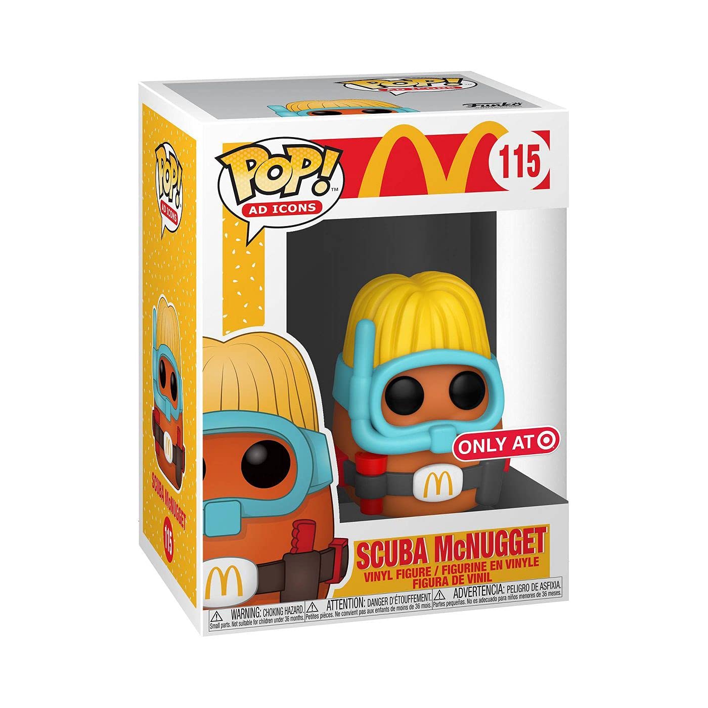 Funko Pop Ad Icons McDonalds Scuba McNugget Figure (Special Edition)
