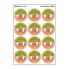 Tree-mendous!/Wood Scent Retro Scratch 'n Sniff Stinky Stickers by TREND; 24 Seals/Pack - Authentic 1980s Designs!