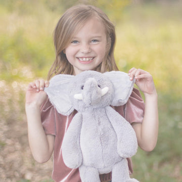 World's Softest Plush Stuffed Animal for Baby, Toddler, Kids, Adults - Adorable Toy Made from Kid-Friendly, Quality Materials - Lushee Elephant, 16"