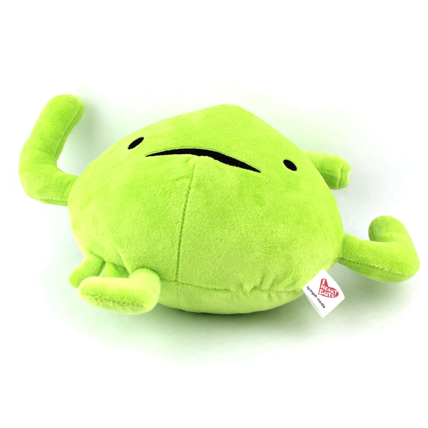 I Heart Guts Lymph Node Plush - 9" Cute Educational Organ Toy for Lymphedema & Biopsy - Funny Get Well Recovery Gift for Oncology Nurse Patients