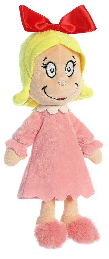 Aurora® Whimsical Dr. Seuss™ Cindy Lou Who Stuffed Animal - Officially Licensed Plush for Imaginative Play - Perfect for Kids and Adults - Multicolor
