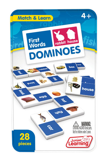 Junior Learning First Words Dominoes