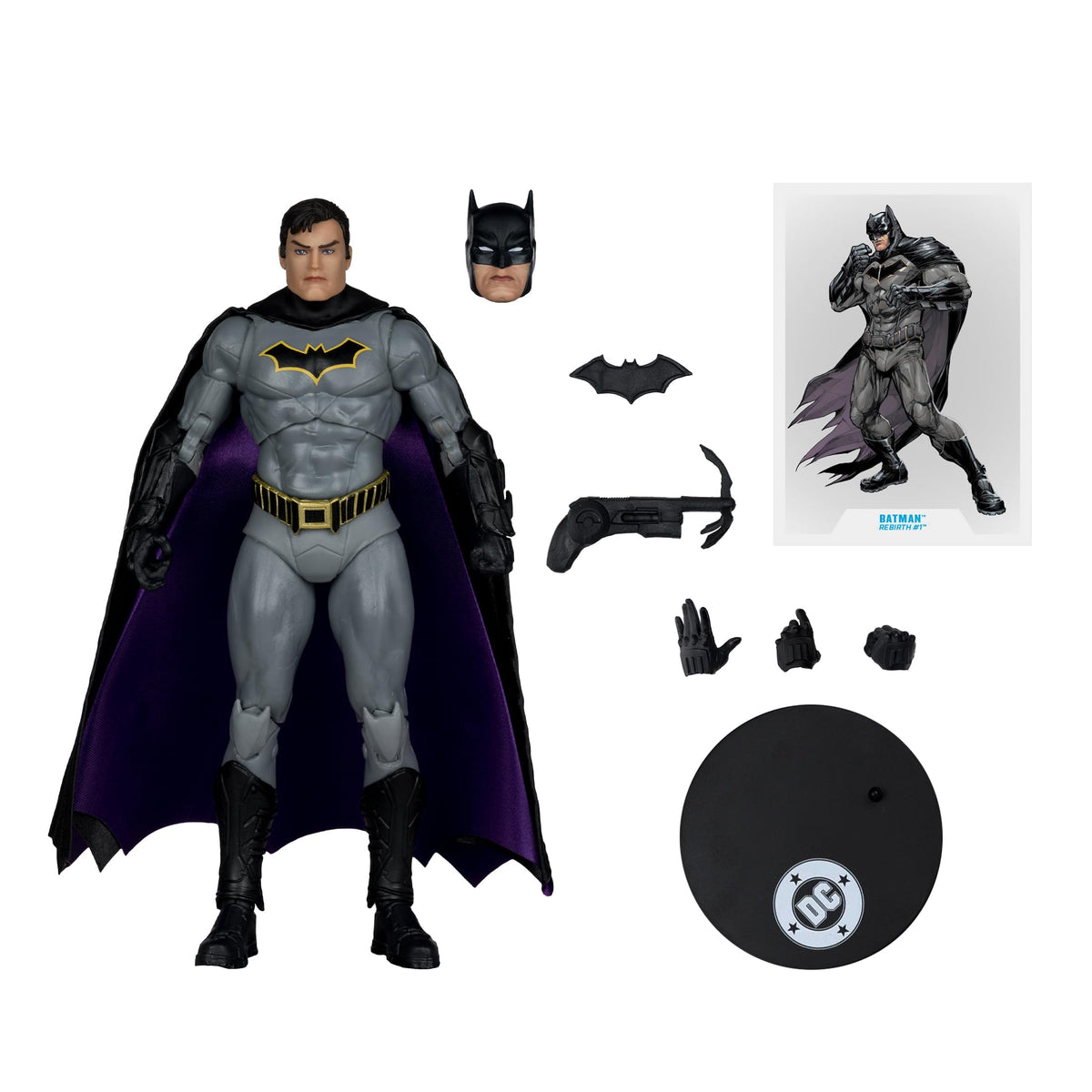 DC Multiverse Batman Rebirth #1 Gold Label 7 Inch Action Figure