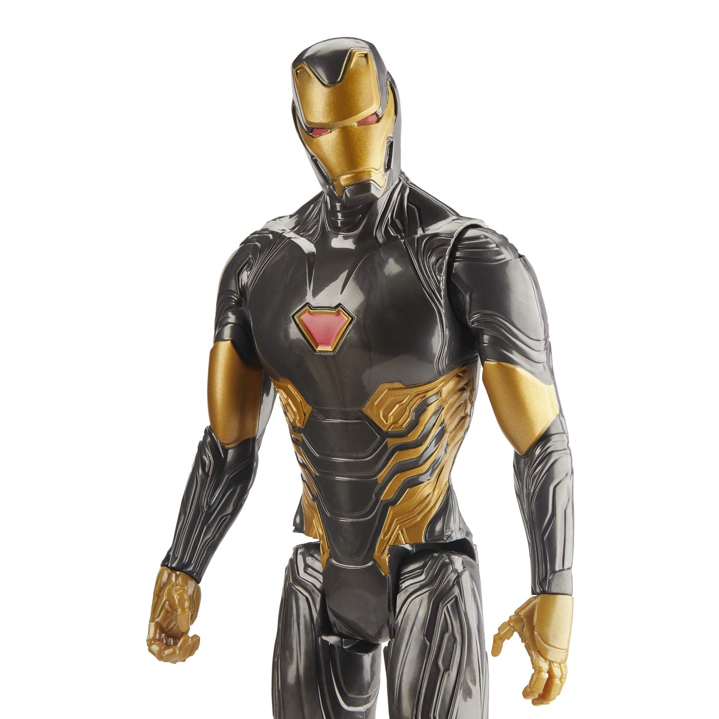 Marvel Avengers Titan Hero Series Blast Gear Iron Man Action Figure, 12-Inch Toy, Inspired by The Marvel Universe, for Kids Ages 4 and Up