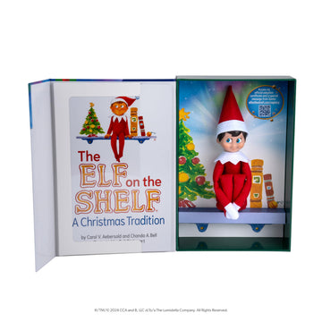 The Elf on the Shelf® Blue Eyed Boy & Matching Frost Pip™ Mini Bloom