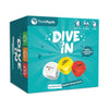 ThinkPsych Dive in - SEL Conversation Dice Game with 400+ Topics | Therapy Games for Kids & Teens | Social Emotional Learning for Home & School | Play