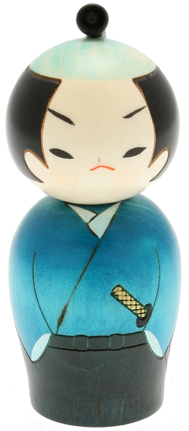 Usaburo Japanese Kokeshi Doll, Yuji The Ronin
