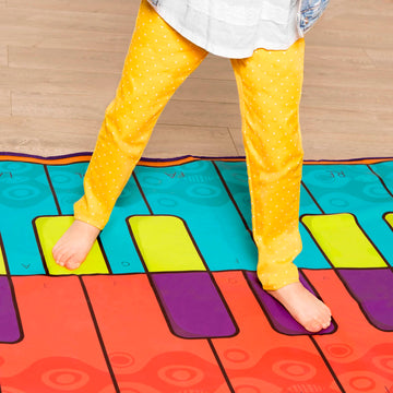 B. toys - Piano Dance Mat - Songs, Fun Sounds & 4 Music Modes - Musical Toy for Kids - Floor Play Surface for Active Play - 3+ Years - Boogie Woogie