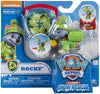 Paw Patrol Snow Rescue - Rocky with Transforming Pup Pack and Badge