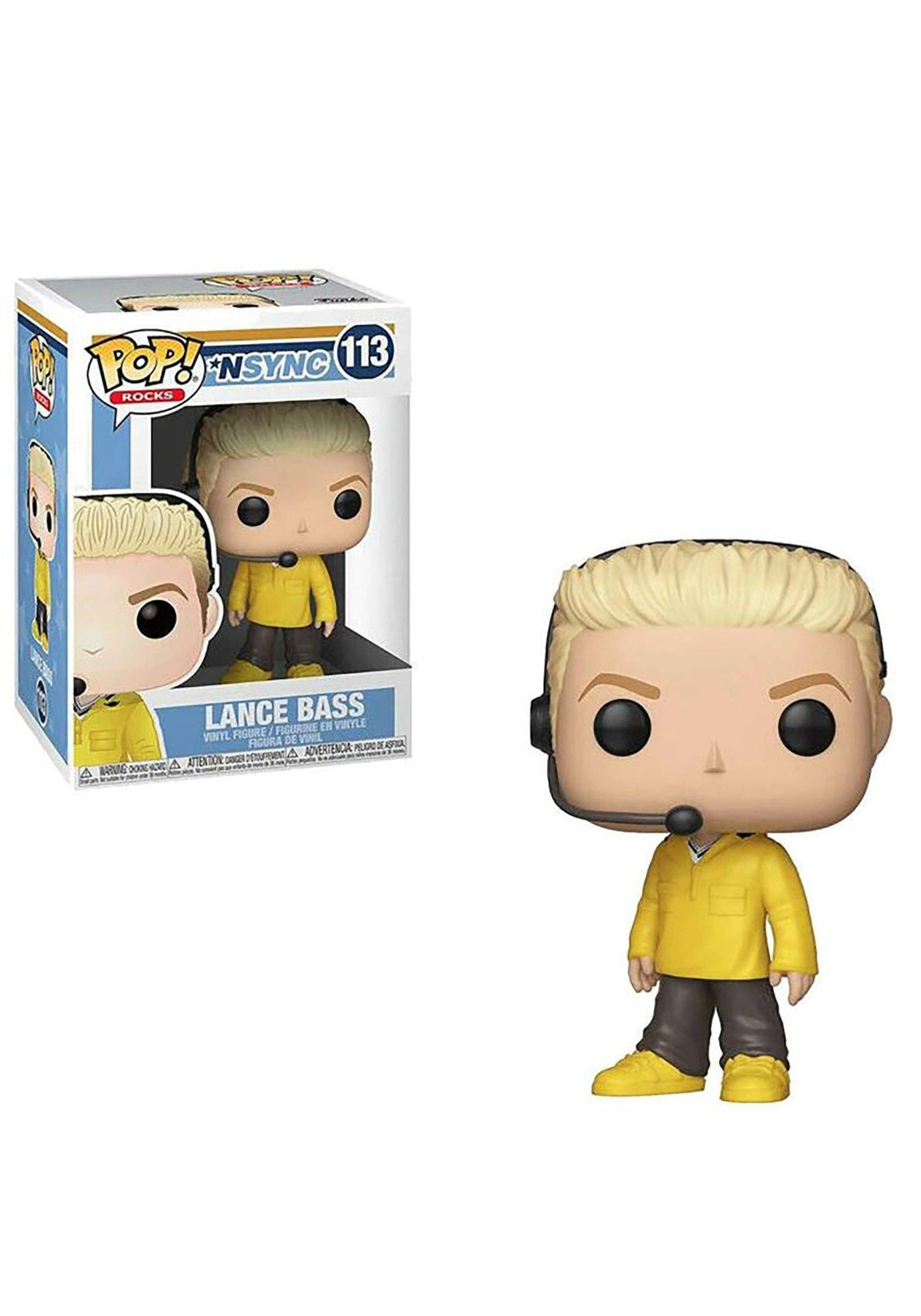 Funko Pop! Rocks: - Lance Bass, Multicolor