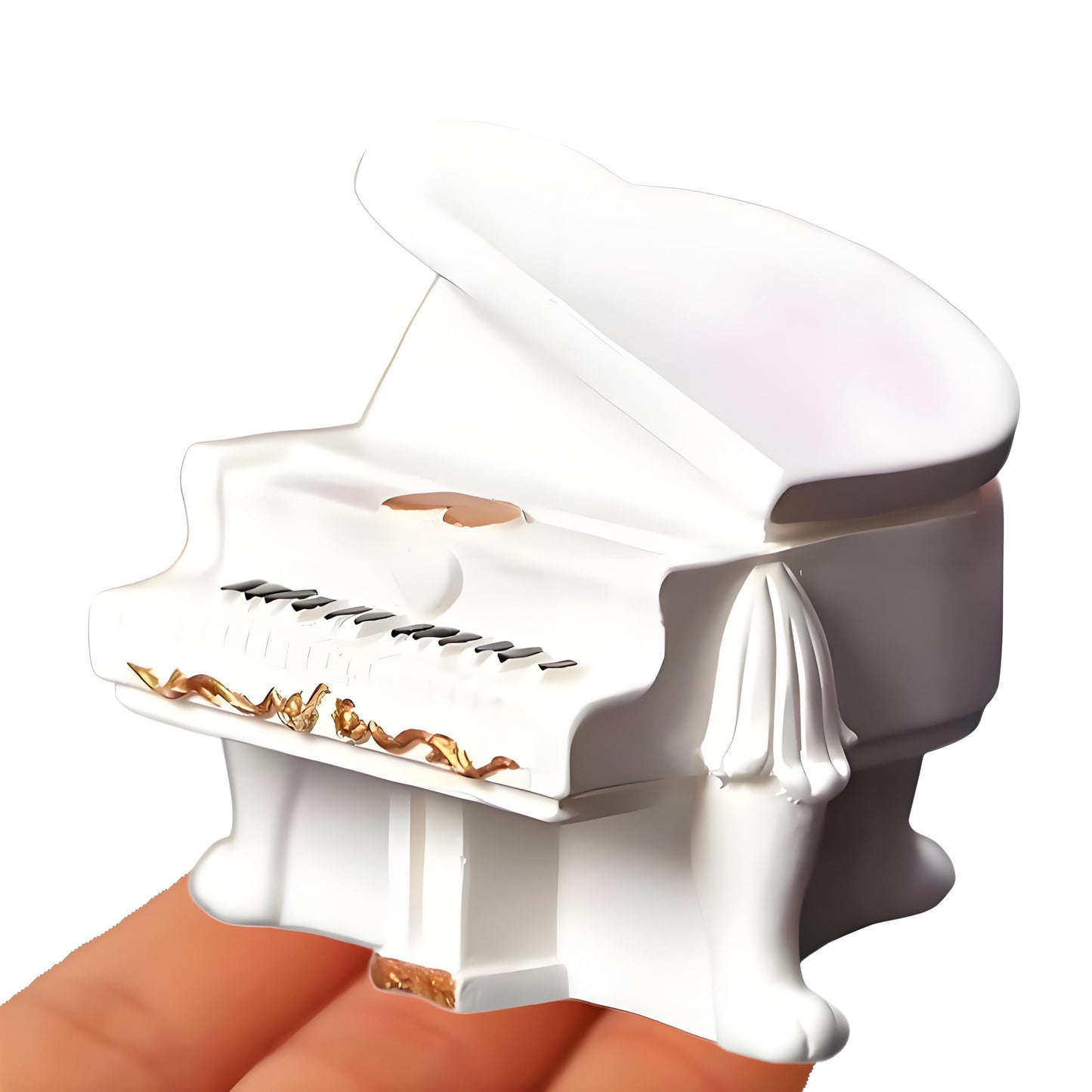 6 Pcs Concert Scene Mini Musical Instrument Models - Adorable Tiny Violin, Cello, Piano, Saxophone & Guitar Accessories for Dollhouse, Fairy