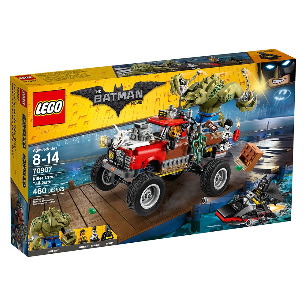 LEGO Batman Movie Killer Croc Tail-Gator 70907