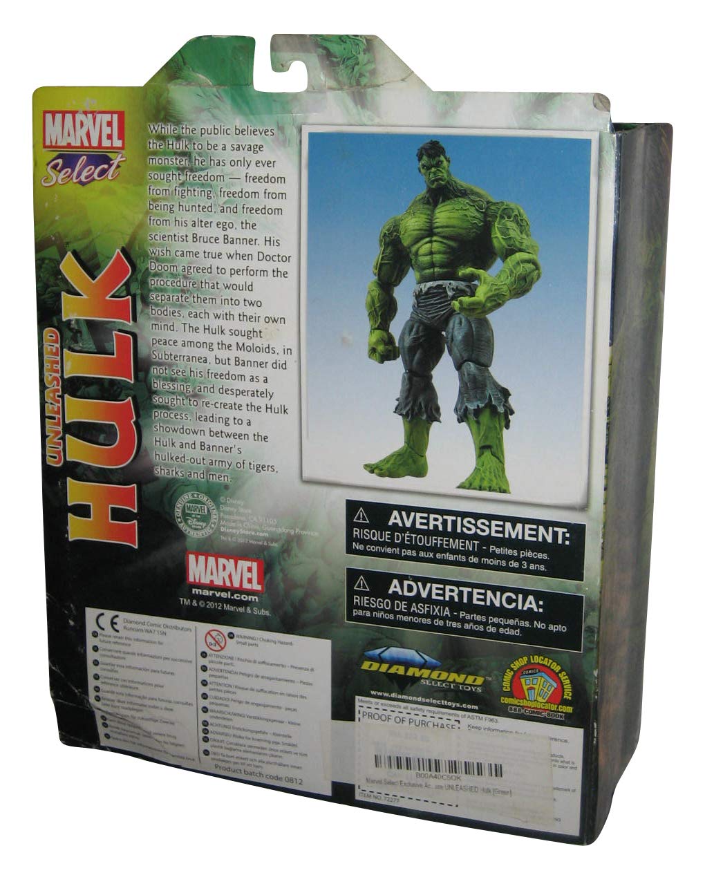 Marvel Select: Hulk Unleashed Action Figure