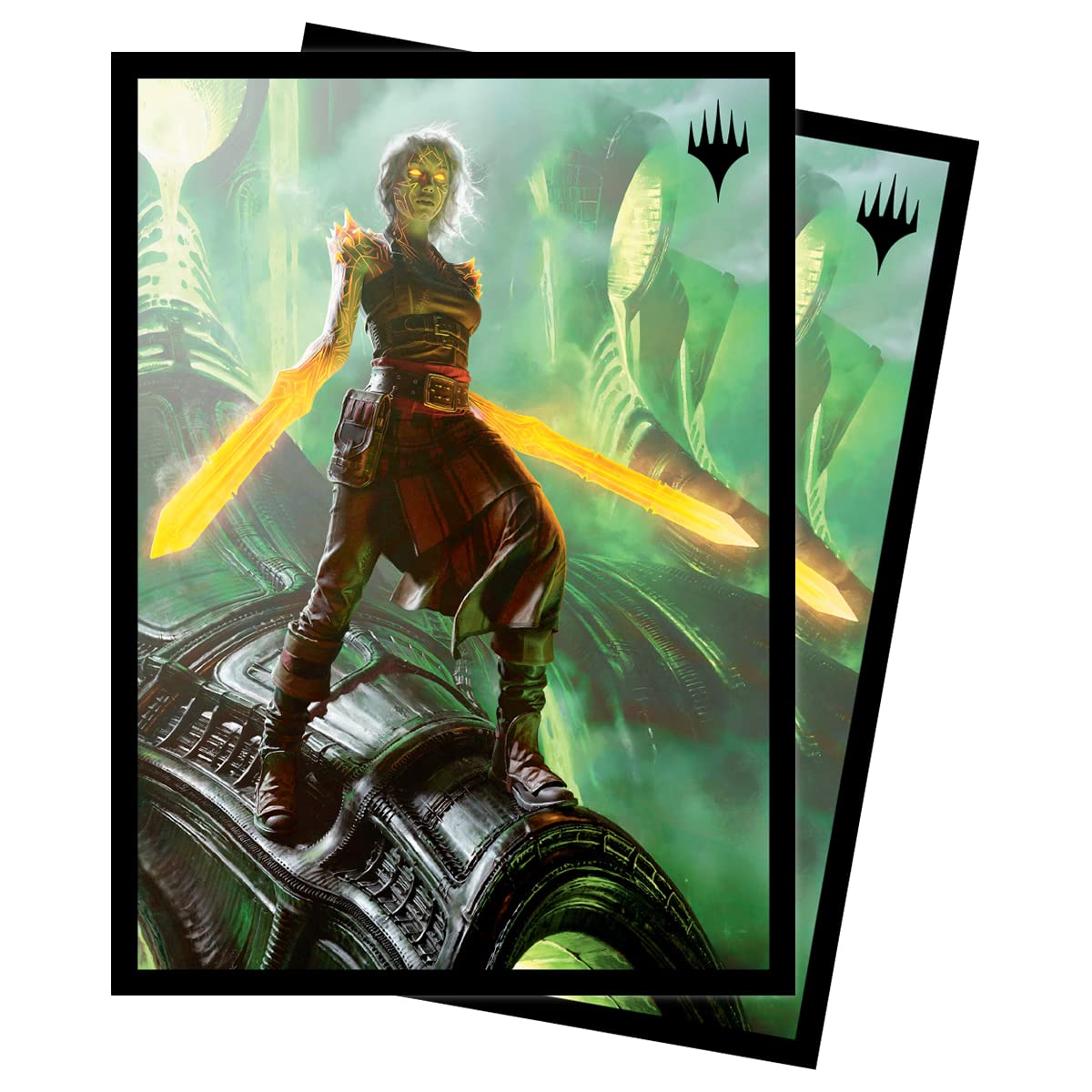 Ultra PRO - Magic: The Gathering Phyrexia All Will Be One - 100ct Standard Size Card Sleeves (The Unforgiving) Protect Collectible Cards, Trading