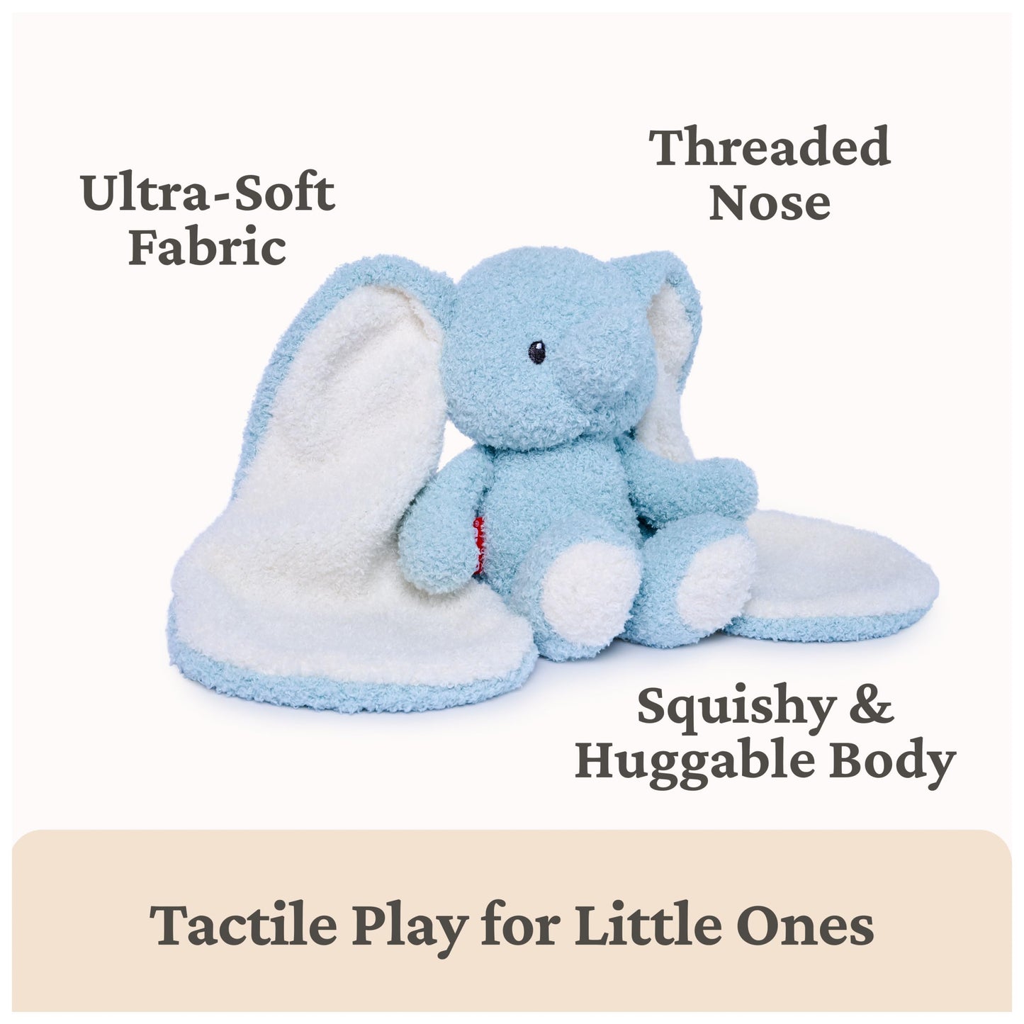 GUND Baby Blankie Pals Elephant 6-Inch Stuffed Animal with Lovey, Ages 0+