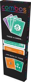 Spicy Dice Combos Card Game - A Fast-Paced Family Game with 110 Beautiful Metallic Foil Cards. Make The Combo Shown by Playing from Your Hand