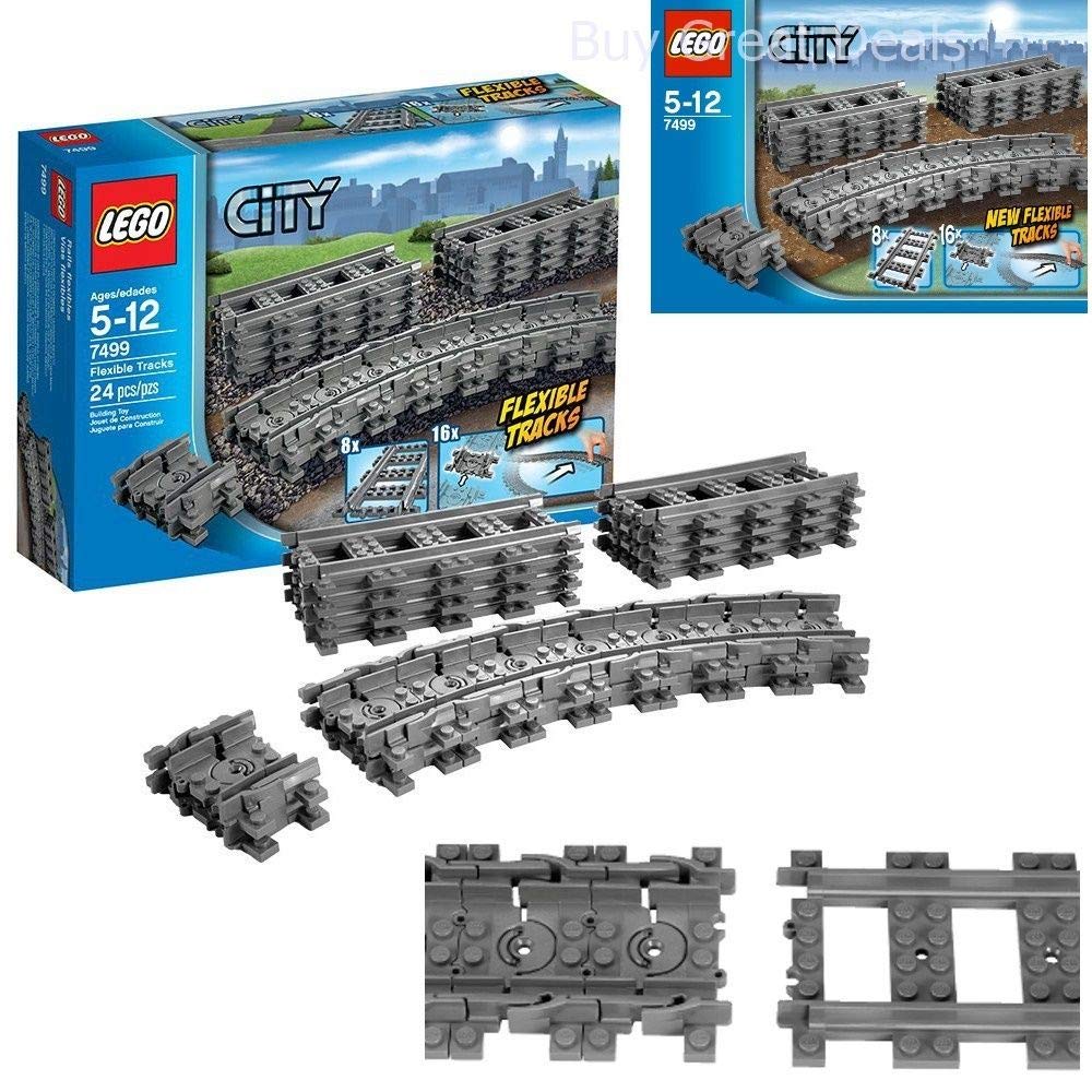 LEGO City Flexible Tracks 7499 Train Toy Accessory